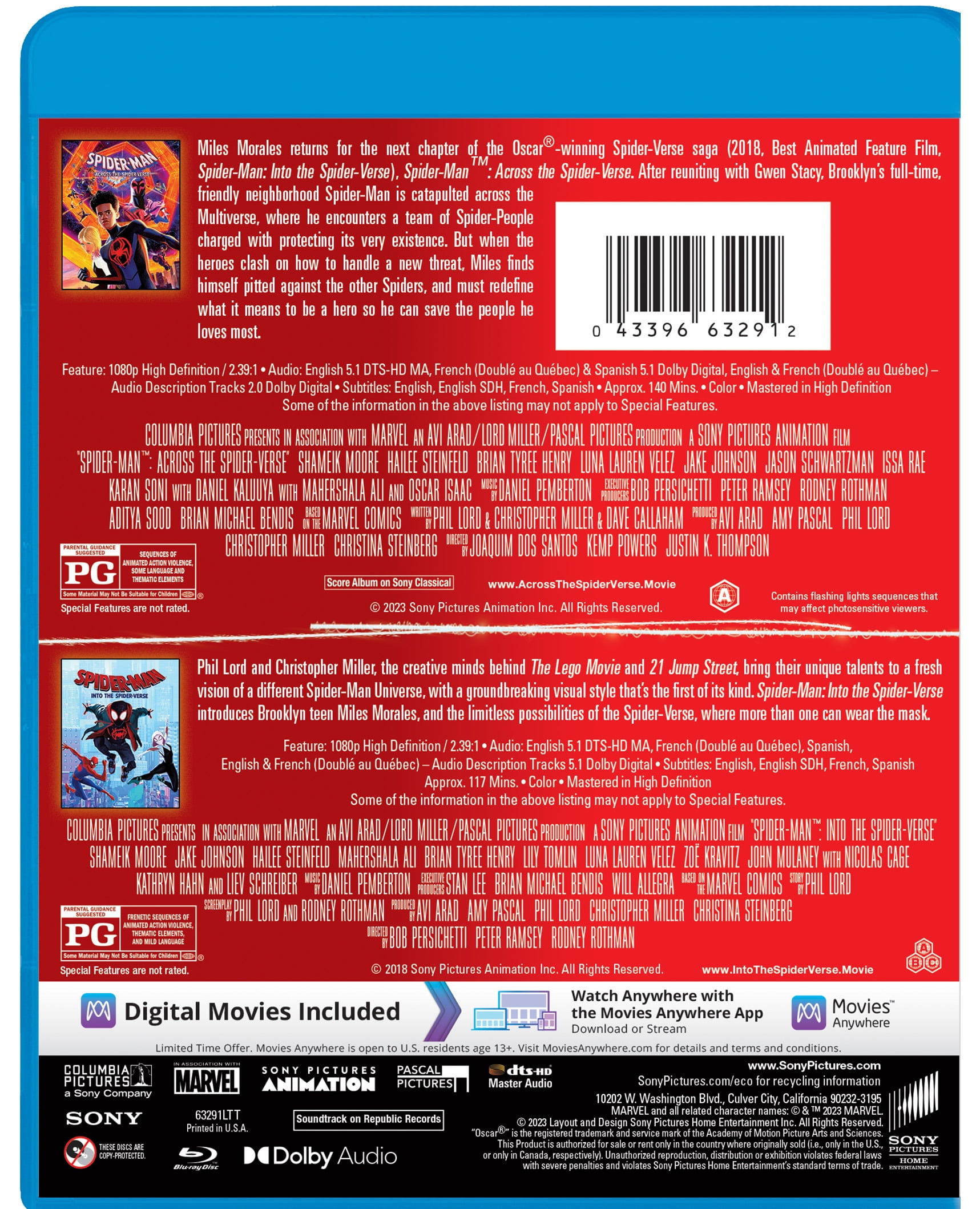 Where to Buy 'Spider-Man: Across the Spider-Verse' on Blu-Ray, Digital –  Billboard