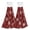 Snowflake Pattern, variant on Wobogo Hugging Snowmen Hand Towel Set of 2 Absorbent for Kitchen and Bathroom With Velcro Hanging Loop 18.2×14in