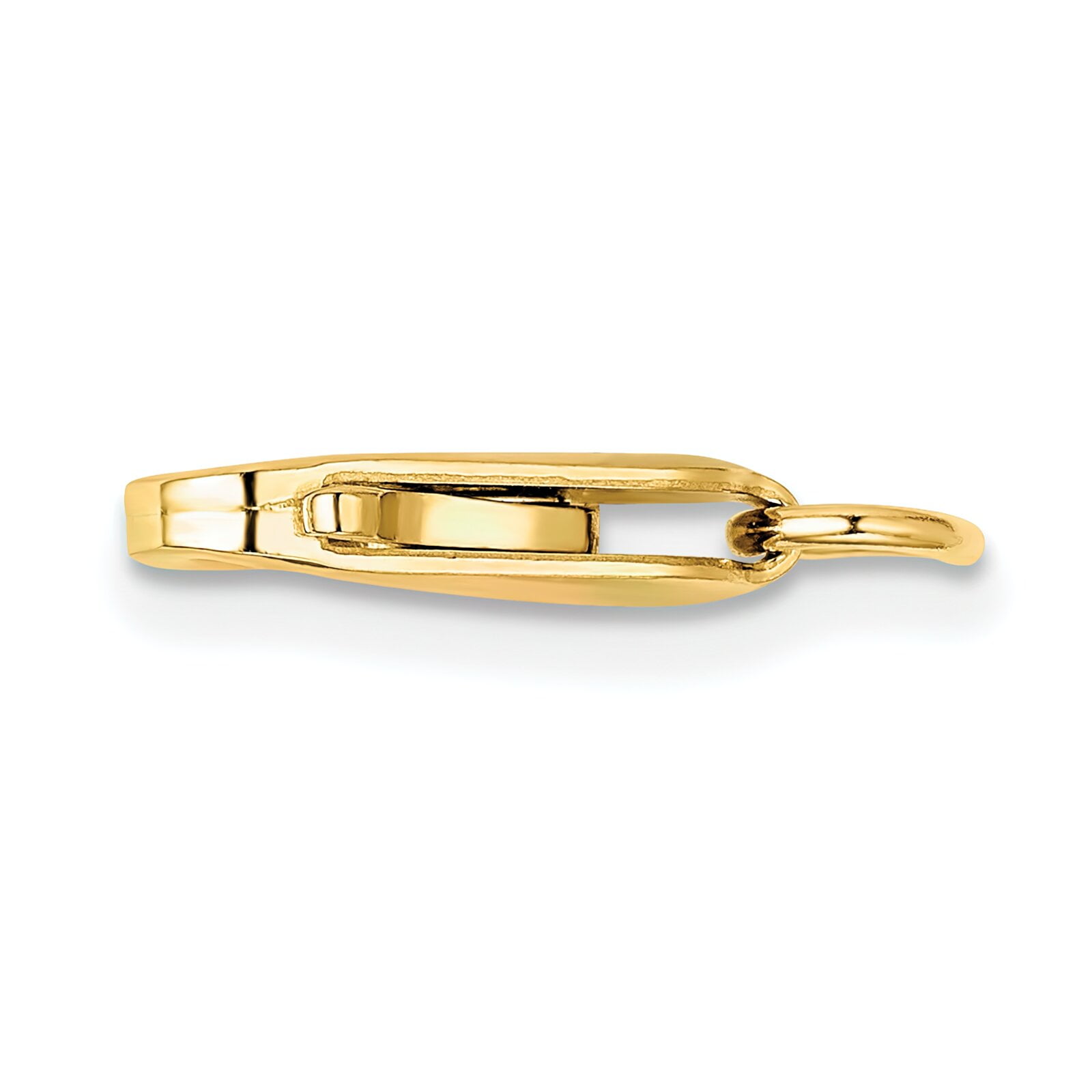 14K Gold Lobster Clasp W/Jump Ring 13.5Mm