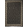thumbnail image 1 of Furnish My Place Outdoor Collection Geometric Area Rug - 7 ft. 10 in. x 10 ft. Charcoal, Contemporary Style Water Proof Rug for Bedroom, Patio, Balcony, 1 of 9