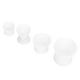 thumbnail image 5 of Vaso para mezclar de silicona, 4 piezas, laboratorio dental profesional, tazón para mezclar dental, vaso para mezclar, estándares líderes en la industria, 5 of 8
