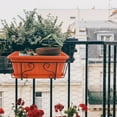 thumbnail image 4 of KAKOWELY 1 Set Flowerpot Rack Balcony Planting Flowerpot Plant Display Rack for Home,13.78"X7.48"X6.69", 4 of 5
