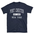 thumbnail image 1 of Port Chester New York Classic Established Men's Cotton T-Shirt, 1 of 1