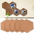 thumbnail image 6 of Set of 5 Hexagonal Rubber Cork Boards - Unbranded Hexagon Shape Bulletin Boards for Notes and Messages, 6 of 8