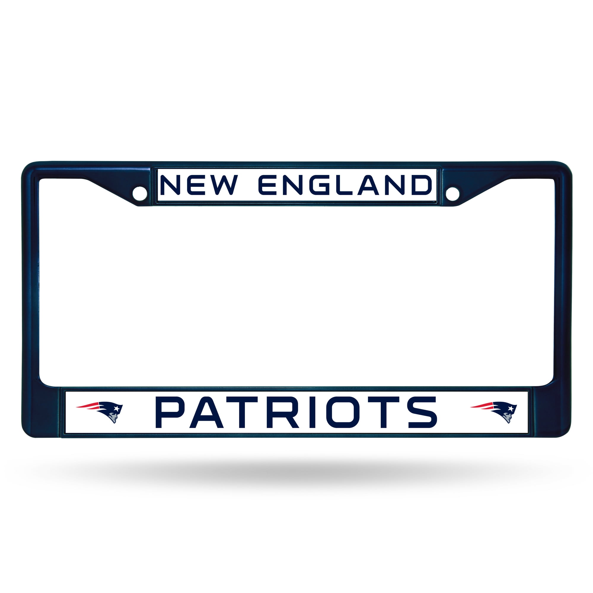 Football Team Metal Vanity License Plate Tag Cover New England Patriots 