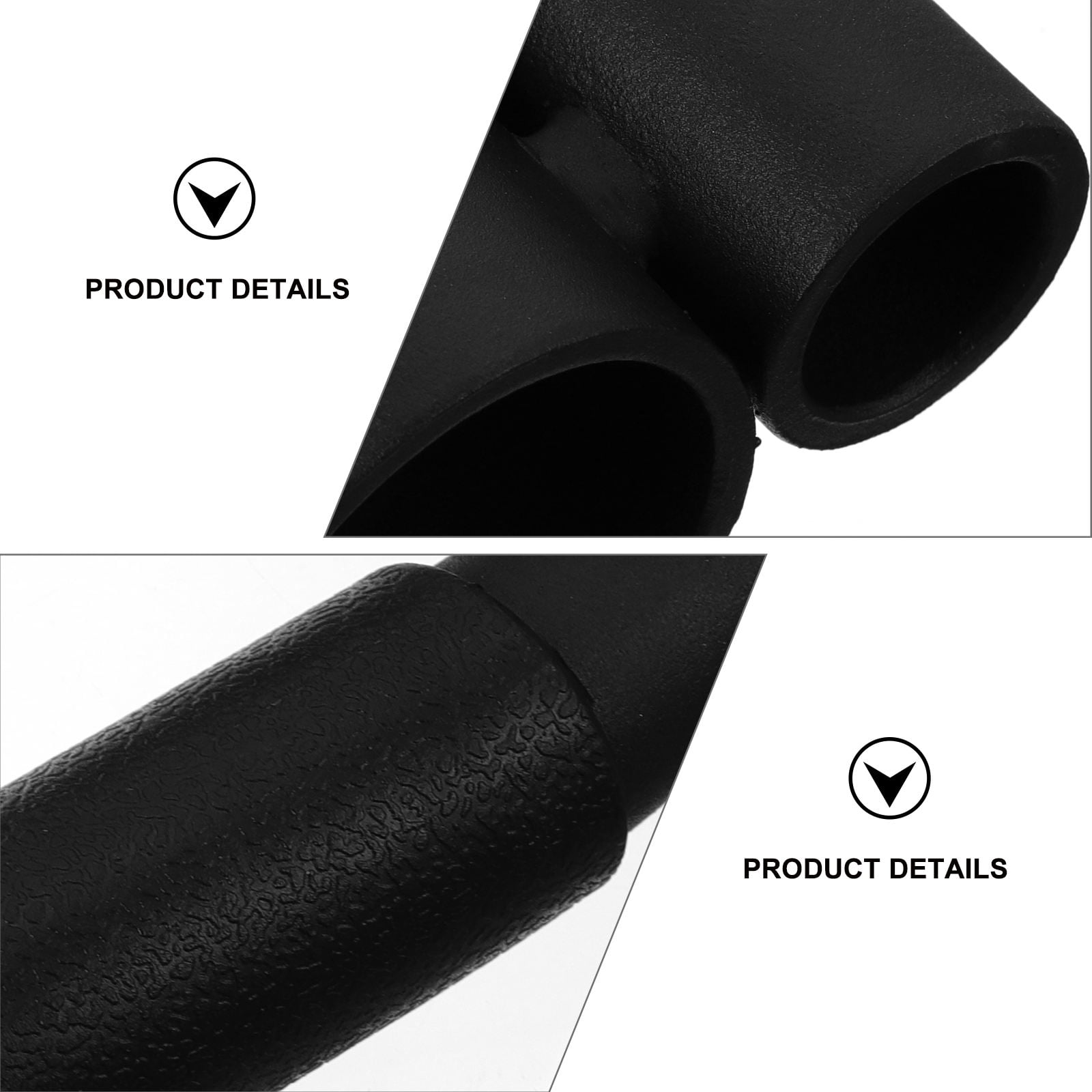 UPOUART Black Barbell Handle for Gym Accessory Back Pulling and Bicep Tension Training