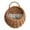 Brown, variant on Luysn Woven Basket,Wall Hanging Flower Basket,Woven Baskets for Storage,Wicker Basket,Woven Hanging Basket Natural Wicker Hanging Storage for Wall Decoration,Flower Baskets,Rattan Basket 6.3"X8.3"