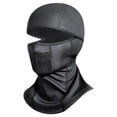 thumbnail image 1 of Couverture Complète du Visage Confortable Résistant à l'Usure Large Gamme d'Utilisations Coupe-Vent Lavable Protection contre le Froid Doux au Toucher Tête de Moto Couvre-Cou pour l'Hiver, 1 of 10