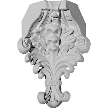 3"H (11 1/2") x 3 1/8"P Inside Corner for Hillsborough Traditional Smooth Crown Moulding (matches moulding MLD02X01X01HI)