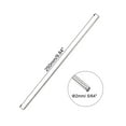 thumbnail image 2 of 2mm x 250mm 304 Stainless Steel Solid Round Rod for DIY Craft - 2Pcs, 2 of 3