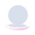 thumbnail image 2 of Handheld Magnification Mirrors,LED Lighted Travel Makeup Dual Sided Vanity Mirror LED Lighted Travel Makeup Mirror Elevated Design, 2 of 5