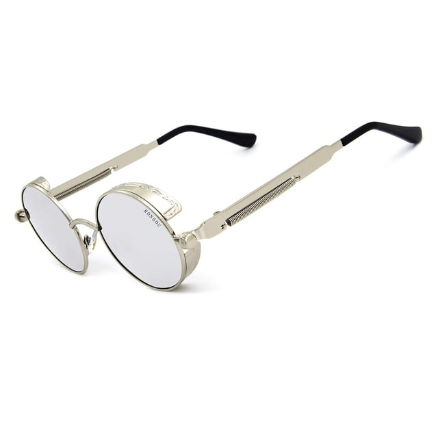 Gafas de Sol RONSOU Estilo Steampunk Vintage Polarizadas UV400