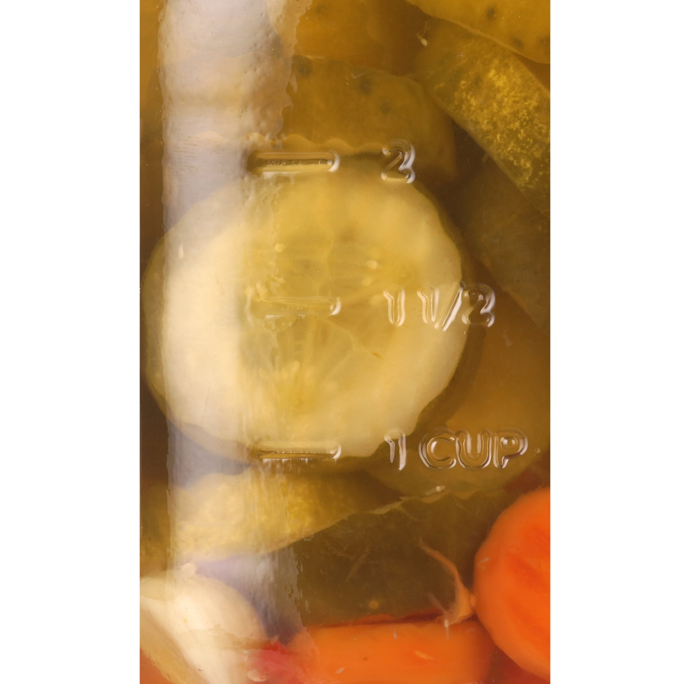 Vlasic Farmers Garden Zesty Garlic Chips Pickles 26 fl oz
