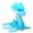 Style 2, variant on Simulation Dragon Figure 3D Printing Sea Dragon Realistic Eyeball Gradient Model Home Decoration Gifts