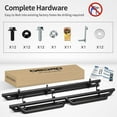 thumbnail image 6 of RVNI Bolt-on Drop Running Boards for 2007-2018 Chevy Silverado/GMC Sierra 1500 Crew Cab, 6 of 6