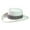 White, variant on Prolriy Fedora Hats for Men Women and Men Unisex Hat Steam Punk Hat Top Hat Fashion Ribbon Decorative Hat Mens Hats Black