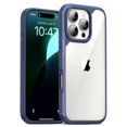 thumbnail image 1 of Defense Armor Series for iPhone 16 Pro Max Case Anti-scratch TPU+PC Clear Back Shell - Grey, 1 of 5