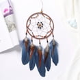 thumbnail image 5 of Monfince Indian Catcher Wind Chime Ornaments Bedroom Decoration Graduation Gift Blue 25.6", 5 of 9