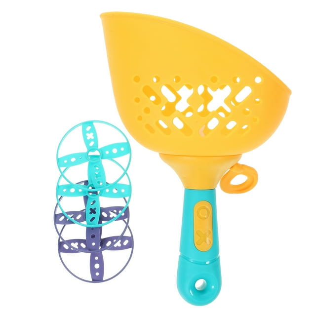 1 Set of Outdoor Flying Disc Sports Toy Interactive Training Launcher Toy Saucer Flying Plaything