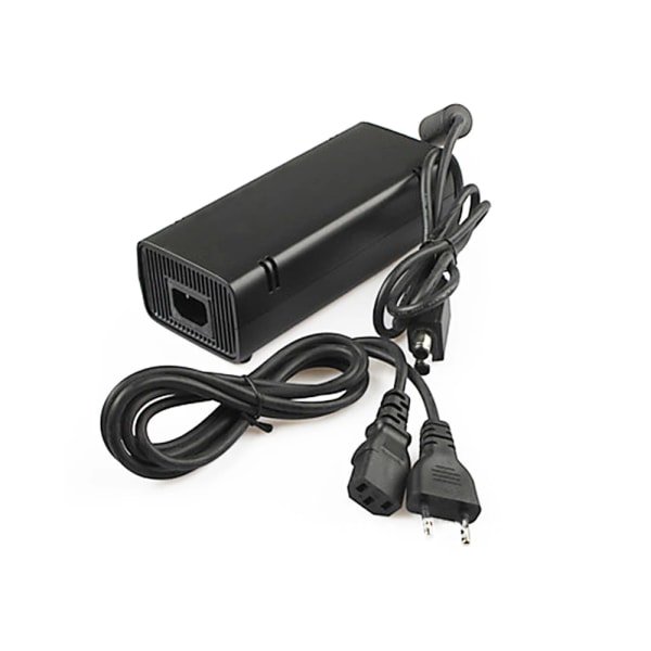 AC Adapter Power Supply with Charging Cable for XBOX 360 Slim Console 100-240V Universal Charger