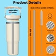 thumbnail image 4 of Pajitas de acero inoxidable ALINK compatibles con Stanley IceFlow 30 oz 2.0, 4 of 8