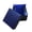Blue, variant on UDIYO Faux Leather Jewelry Wrist Watches Holder Display Storage Box Organizer Case Gift
