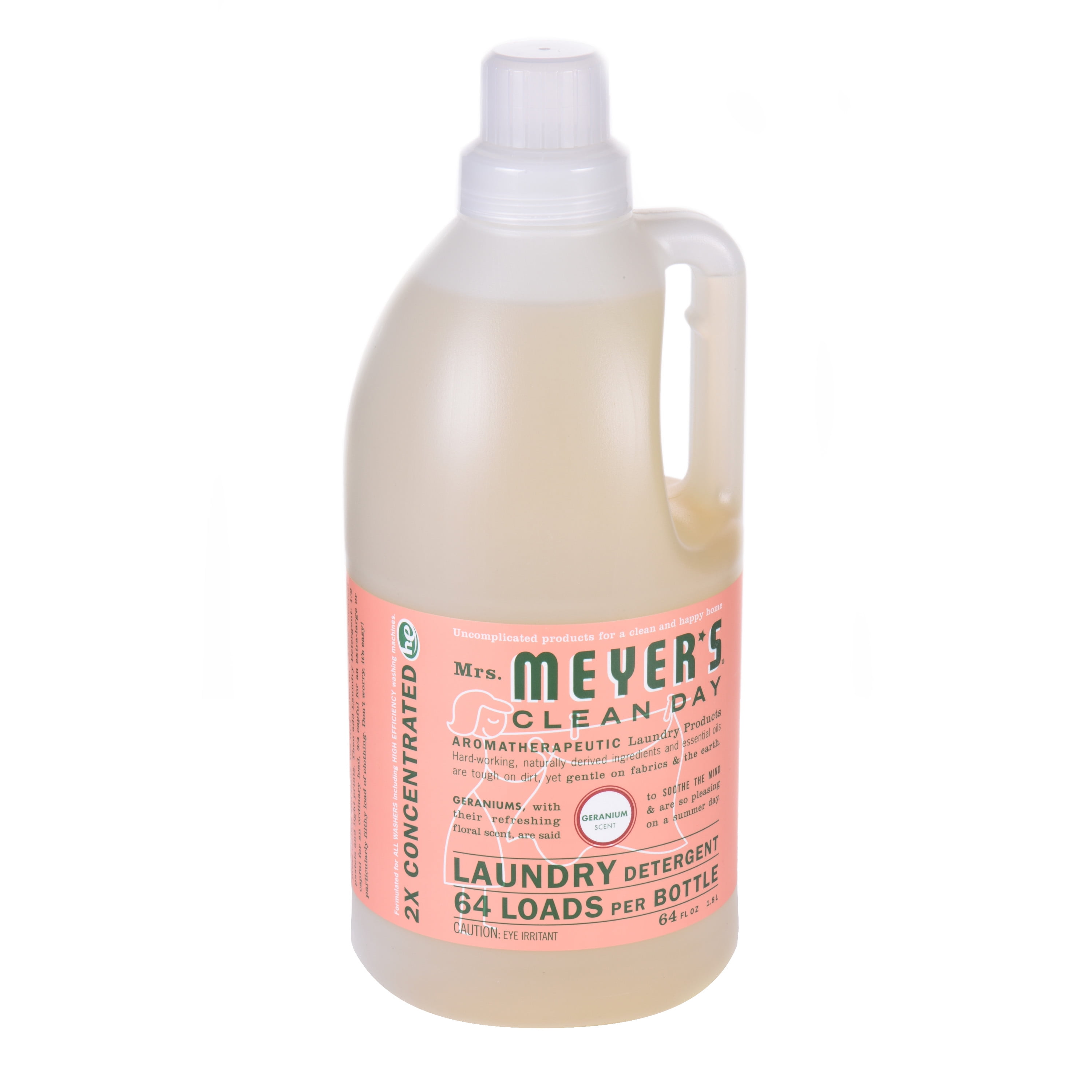 Mrs.Meyers Laundry Detergent 2x Geranium 64oz