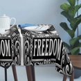 thumbnail image 4 of 250 Years Anniversary Table Cloth Waterproof Tablecloths, American 1776-2026 Eagle Flag Tablecloth Dining Table Cover for Kitchen Party Tabletop Outdoor, Rectangle Tablecloth 60x120 Inch, 4 of 9