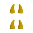 thumbnail image 3 of mmirethe 2x Waterproof And Stylish Car Sticker Easy To Install And Interesting Devil Horn yellow 2Set, 3 of 6