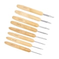 thumbnail image 1 of Ganchos de Crochet de Aluminio, Ganchillo de Crochet Set Fuerte Conveniente 8pcs Liviano para la Diadema de Hilo de Tejer Para Calcetines de Tejido, Bufandas, 1 of 7