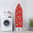 thumbnail image 3 of HELLHERO Ironing Board Covers Easy Fit with Elastic Edge and Hook Loop Kiwifruit Lightweight & Breathable Ironing Board Dust-Proof Cover for Mother, 3 of 5