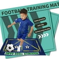 thumbnail image 1 of Fiudx Tapete de Entrenamiento de Fútbol, Tapete de Alto Rendimiento Footstep, Material Antideslizante de Diatomeas, Aislamiento Acústico En Interiores, Mejora de Habilidades, Configuración para Entre, 1 of 3
