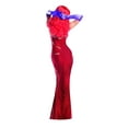 Adult size Toon Starlet Red Dress Costume XL Jessica Rabbit