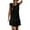 Black, variant on Bigersell Women's Casual Dresses Women's Summer Casual Sleeveless Print Short Sleeve Round Neck Short Party Dress Big & Tall Sheath Dress Style 19412, Female Full-Length Dresses Black XL