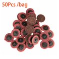 thumbnail image 2 of 50x 2" Medium for Conditioning Discs Roll Lock Die Grinder Sanding Pads, 2 of 10