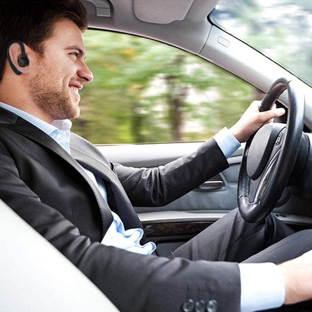 Bluetooth Headset, Wireless Earpiece V4.1 Ultralight Hands Free Business Earphone with Mic for Business/Office/Driving