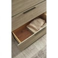 thumbnail image 3 of Maklaine Modern Five Drawer Chest in Sandstone Finish Wood, 3 of 4