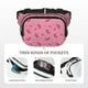 thumbnail image 5 of Fotbe Watermelon Cangurera Cuadrada con Estampado de Doble Capa, Bolsa de Cintura Ajustable Mini para Hombres y Mujeres, 5 of 9