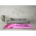 thumbnail image 3 of Ahgly Company Indoor Rectangle Abstract Pink Modern Area Rugs, 7' x 9', 3 of 4
