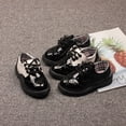 thumbnail image 4 of Zapatos de cuero para niños Primavera y otoño Niños Baile Negro Zapatos pequeños de cuero Zapatos de boda para niñas Moda, 4 of 6