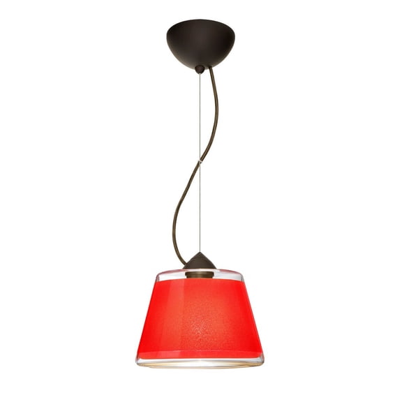 Besa Lighting - Pica 9-One Light Cord Pendant with Flat Canopy-8.7 Inches Wide