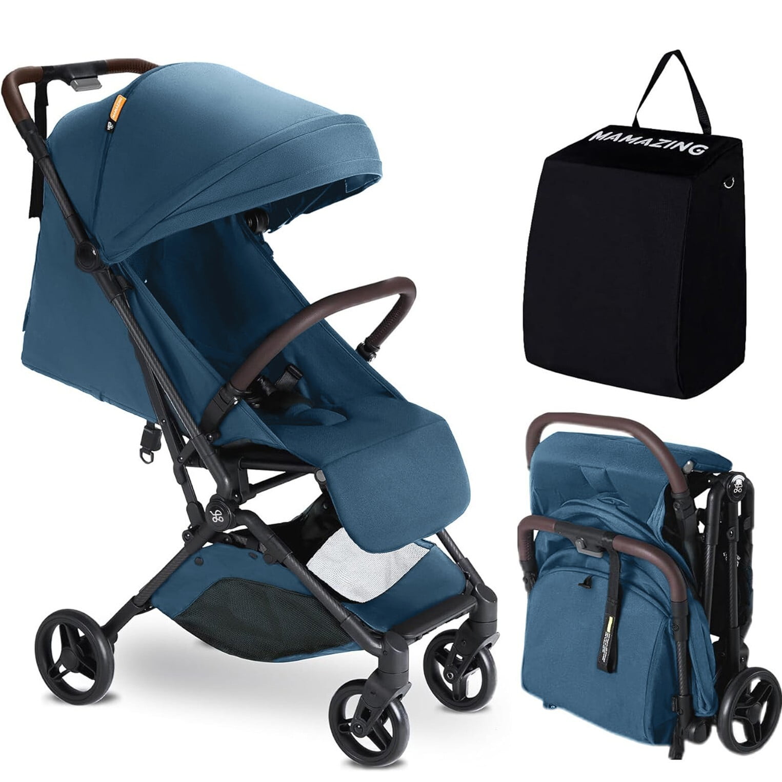 Britax® Juniper™ Compact Stroller with One-Hand RapidFold™ - Raven