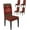 Dark Red Dark Yellow Forest Green, variant on Chair Covers for Dining Room Set of 4,Merry Christmas Santa Bells Berry Stretch Seat Protector Removable Washable Chairs Slipcovers for Kitchen Banquet Wedding Hotel,Xmas Tree Branches on Red