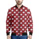 thumbnail image 3 of Nueva chaqueta con estampado de voleibol en 3D para hombre, moda de primavera y otoño, chaquetas de bombardero de manga larga, tendencia informal, abrigo transpirable de gran tamaño, 3 of 5