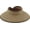 Multi Brown, variant on Women's Large Brim Visor O/S Olive