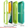 thumbnail image 6 of TASHHAR Samsung Galaxy A04S Case/A13 5G Case Military Grade Heavy Duty Protection 3 in 1 Shockproof Armor Rugged Durable for Galaxy A04S/A13 5G Phone - Green+Yellow, 6 of 6