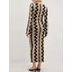 thumbnail image 3 of Summer Women Striped Knitted Maxi Dress Elegant O-neck Flare Long Sleeve Bodycon Dress Ladies Fashion Streetwear Party Dresses, 3 of 5