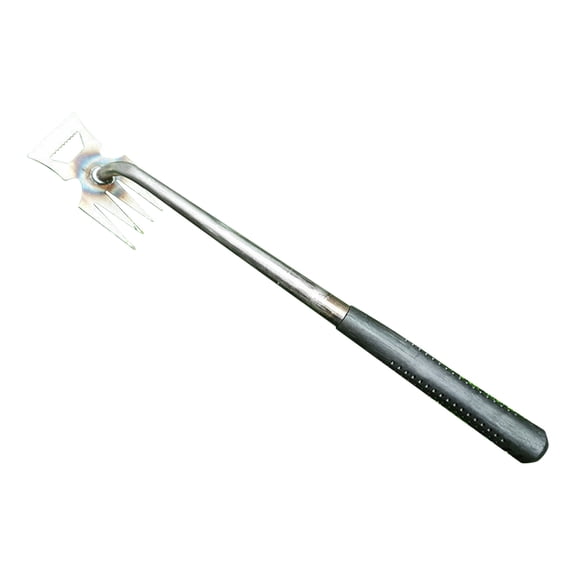 Zhourta Gardening Hand Weeder Tools Weeding Artifact Uprooting Weeding Tool Manganese Steel Hand Weeder Tool Mini Manual Multifunctional Rake Gardening Tools