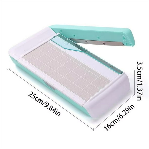Cortador de Papel para Manualidades, Cortador de Papel Compacto, Cortador de Papel Antideslizante para Manualidades, Herramienta VersáTil para Cortar Papel para Manualidades