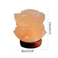thumbnail image 3 of Rose Shape Himalay Lamp Himalay Lamp With Dimmer - Al Natura And Handcrafted Rela  Refreshing Light  USB Powered Light, 3 of 6